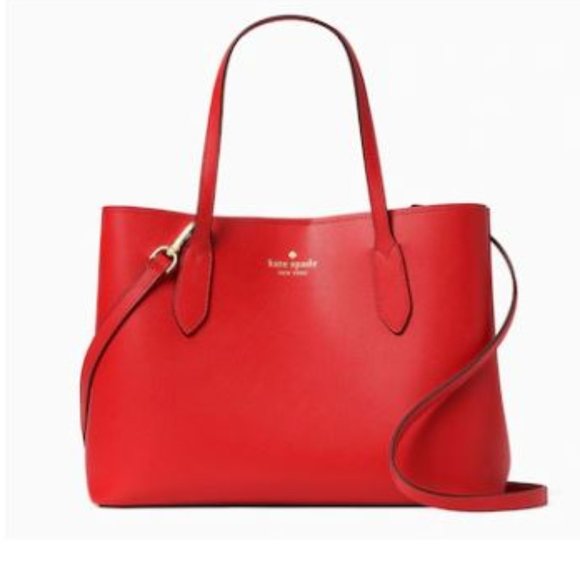 Kate Spade Harper Satchel In SO Heirloom Tomato Red NWT! - Picture 5 of 10